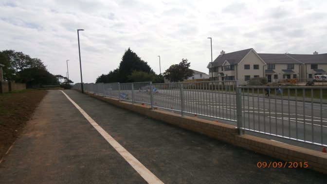 mild steel galvanized pedestrian guardrail